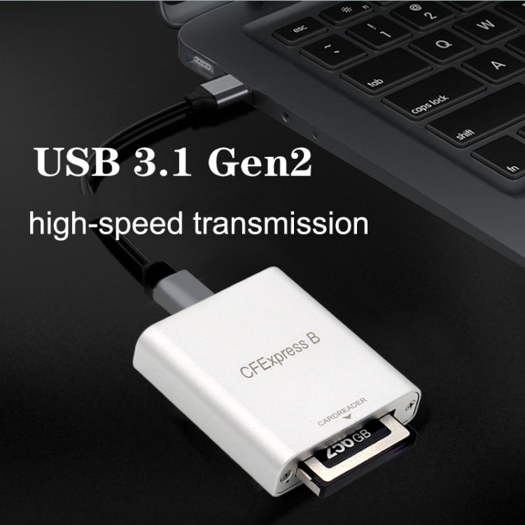 10G High Speed USB3.2 Z6/Z7 1DX3 Wiring CFEXPRESS Card Reader With C-C Line by buy2fix