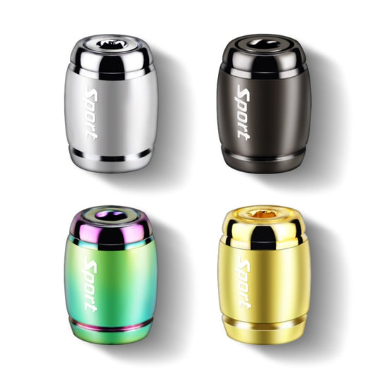 Automobile Valve Core Cap Tire Anti-deflation Valve Decoration(Colorful) by buy2fix