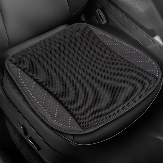 Multifunctional USB Fan Ventilation Heat Dissipation Car Seat Cushion(Black) by buy2fix
