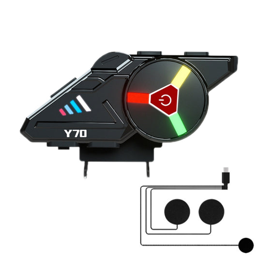 KUQIBAO Motorcycle Helmet Built-in Waterproof Bluetooth-compatible Earphone(Soft Microphone) - Motorcycle Walkie Talkie by KUQIBAO | Online Shopping UK | buy2fix