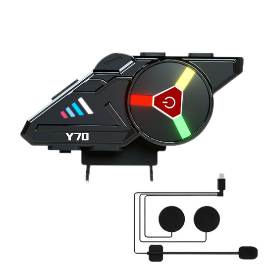 KUQIBAO Motorcycle Helmet Built-in Waterproof Bluetooth-compatible Earphone(Hard Microphone) - Motorcycle Walkie Talkie by KUQIBAO | Online Shopping UK | buy2fix