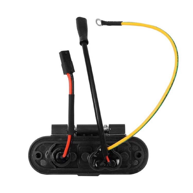 For Ninebot Max G30 Electric Scooter Charging Port Assembly(Black) - Accessories & Parts by buy2fix | Online Shopping UK | buy2fix