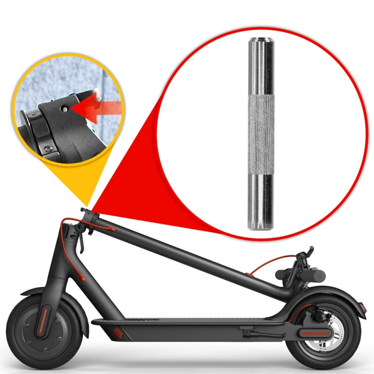 For Xiaomi M365 / Pro Electric Skateboard Folding Hook Dowel(Silver) - Accessories & Parts by buy2fix | Online Shopping UK | buy2fix