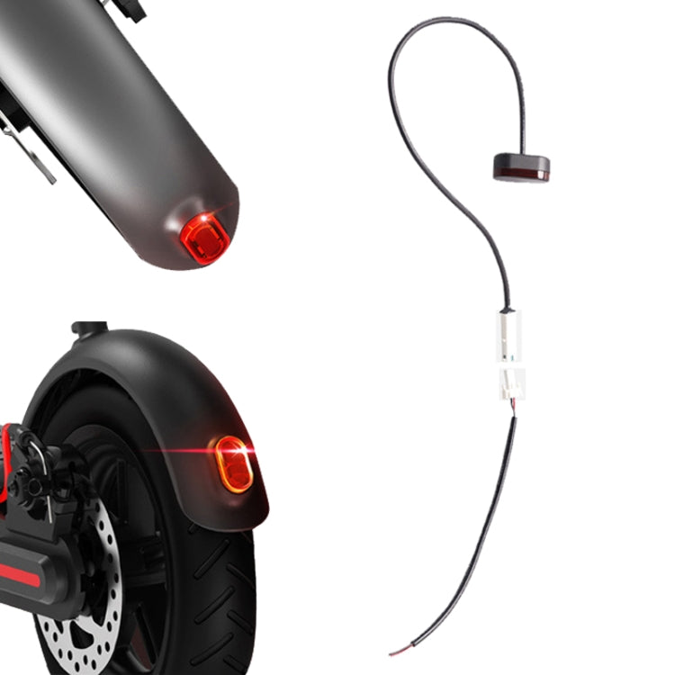 For Xiaomi M365 / PRO Rear Gear Tail Light+Buckle+Battery Connection Line(Black) - Accessories & Parts by buy2fix | Online Shopping UK | buy2fix