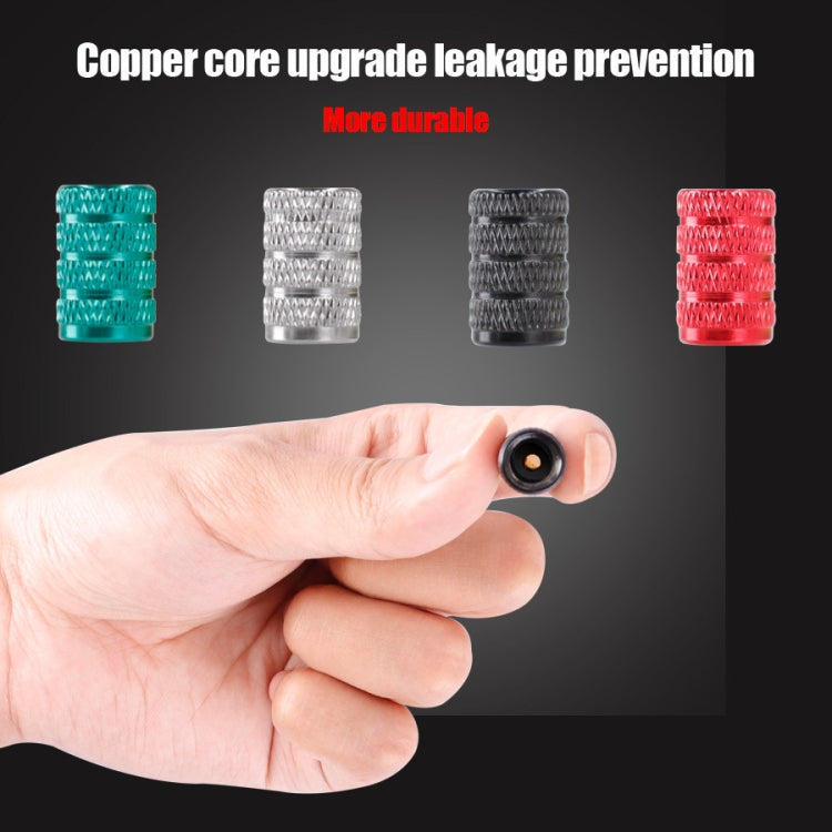 For Xiaomi M365 / Pro Electric Scooter Dust-Proof Aluminum Alloy Gas Mouth(Red) - Accessories & Parts by buy2fix | Online Shopping UK | buy2fix