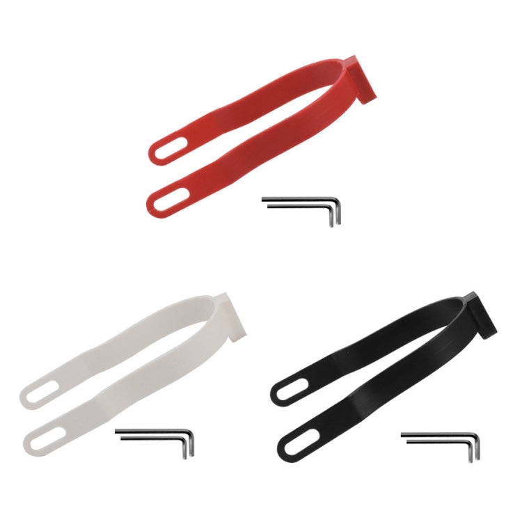 For Xiaomi Mijia M365 Scooter Bracket Accessories Rear Fender Shock Absorbing Bracket(Red) - Accessories & Parts by buy2fix | Online Shopping UK | buy2fix