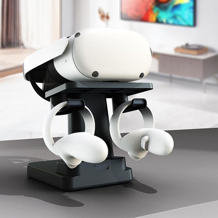 VR Head Display All-In-One Machine Handle Bracket For PICO4/Meta Quest/ Rift S/HTC(White) - VR Accessories by buy2fix | Online Shopping UK | buy2fix