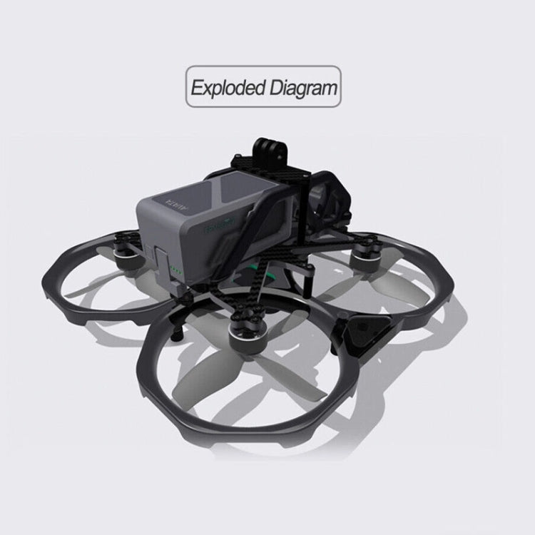 Suitable for DJI Avata 3.5-inch Upgrade Frame Kit, Style: Rack+4 Motors - Other by buy2fix | Online Shopping UK | buy2fix