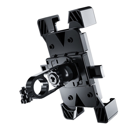 Shockproof Motorcycle Mobile Phone Holder Outdoor Bike Navigation Holder, Model: Handlebars by buy2fix
