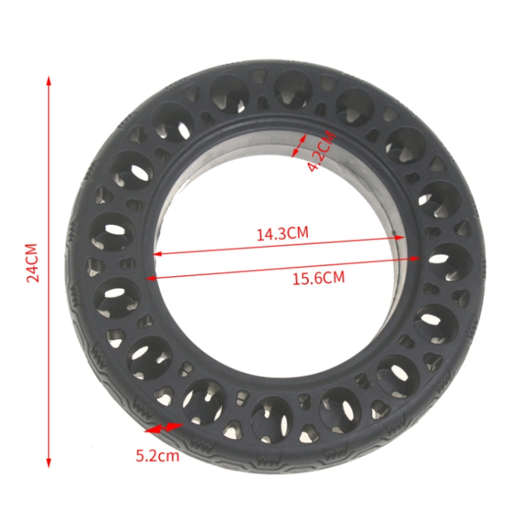 For Segway G30 Max 10-inch F20 F30 F40 Solid Run-flat Tire 60/70-6.5 Hollow Tire - Accessories & Parts by buy2fix | Online Shopping UK | buy2fix
