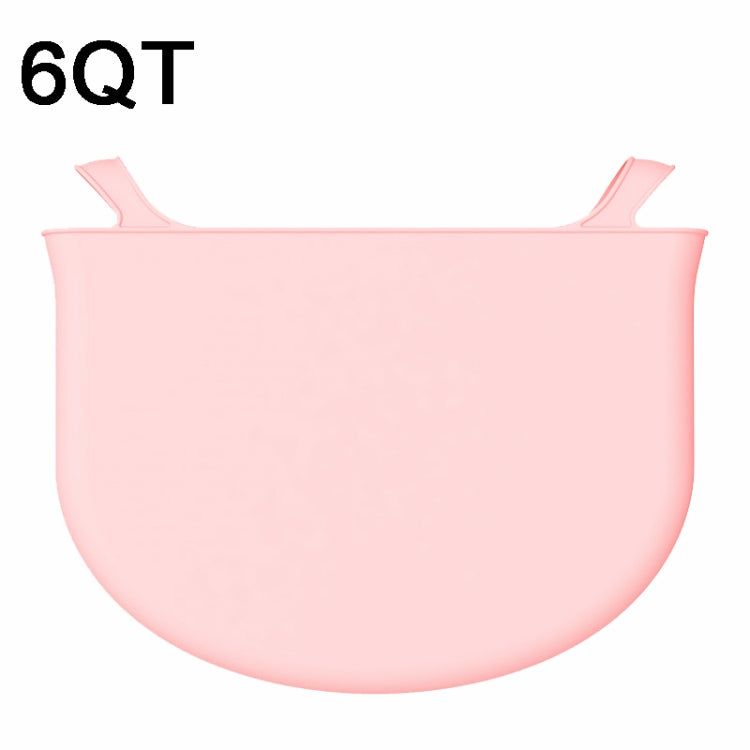 6QT Silicone Slow Cooke Liners Reusable Leakproof Crock Pot Liners(Pink) - Cooktop Parts by buy2fix | Online Shopping UK | buy2fix