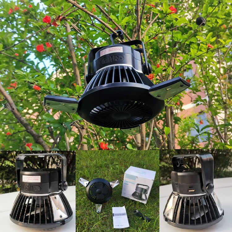 Solar Camping Lamp Fan Multifunctional LED Light Emergency Light Mosquito Repellent Lamp by buy2fix