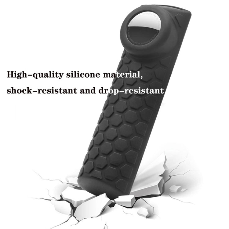 2pcs Remote Control Case For Amazon Fire TV Stick 2021 ALEXA 3rd Gen With Airtag Holder(Mint Green) - Remote Control Covers by buy2fix | Online Shopping UK | buy2fix