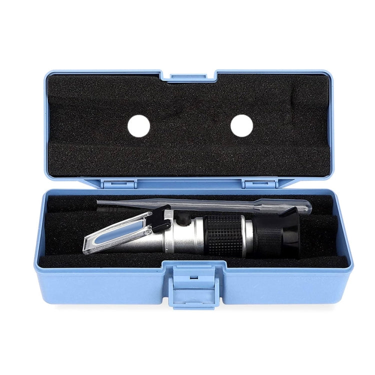 RF001BX With Plastic box Handheld Refractometer Fruit Sugar Meter Brix Tester 0-32 Measuring Range - Digital Refractometer by buy2fix | Online Shopping UK | buy2fix
