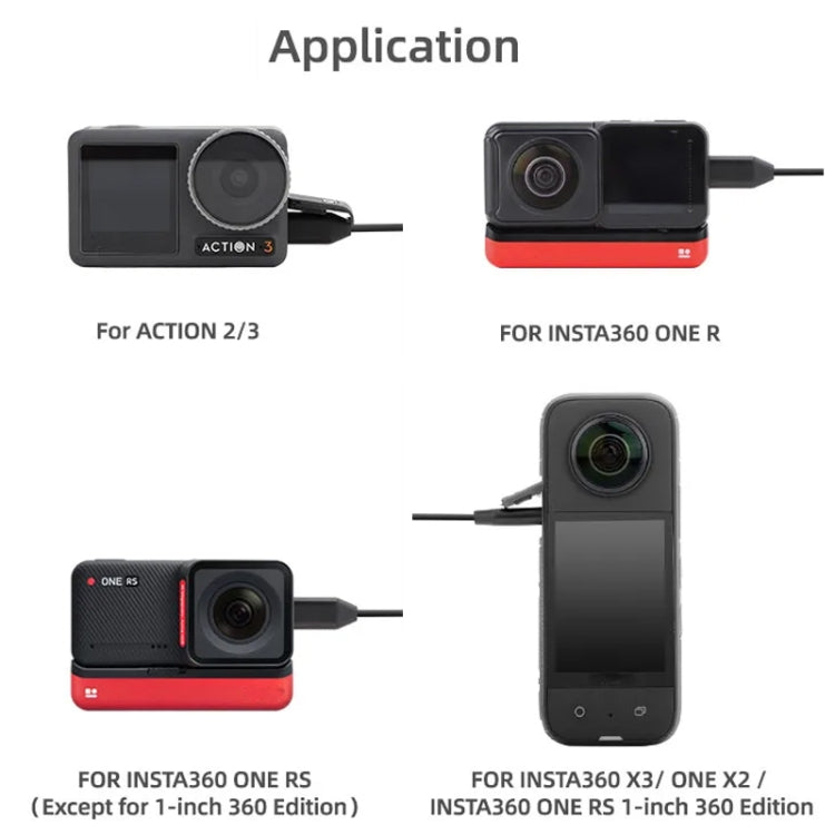 For DJI Pocket 3 / Action 5 Pro / Action 4 / 3 / 2 Sunnylife MC490 Collar Microphone Motion Camera Recording Wheat - Microphone by Sunnylife | Online Shopping UK | buy2fix
