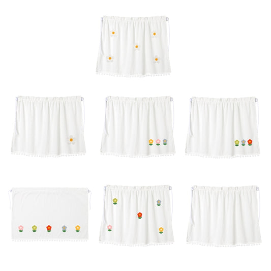 Car Sun Protection Blackout Curtain Cartoon Sunshade Curtain, Pattern: Yellow Pink Blue Flower by buy2fix