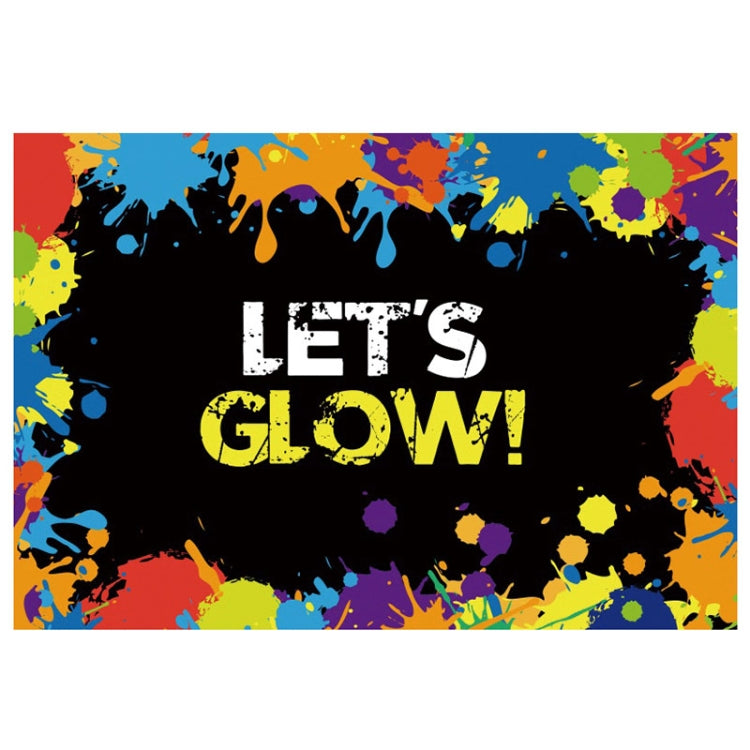 80x120cm Rendering Colorful Graffiti Birthday Party Decoration Backdrop Photography Background Cloth(11307482) - by buy2fix | Online Shopping UK | buy2fix