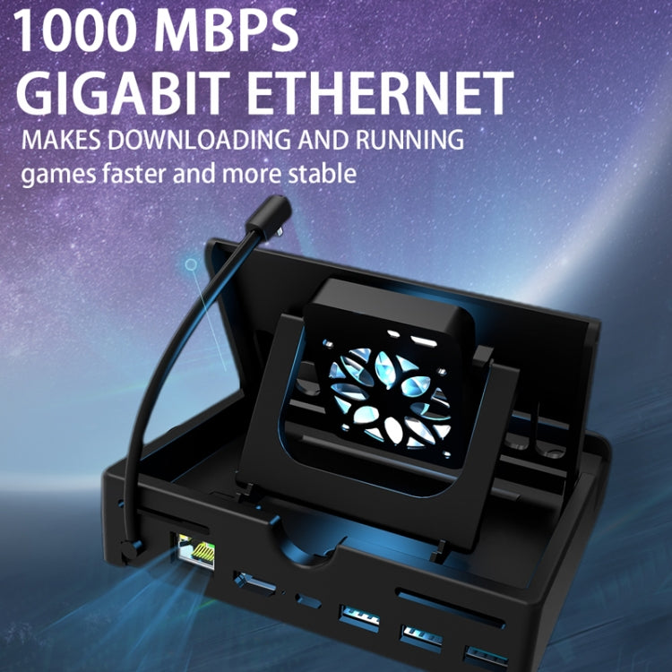 For ASUS ROG ALLY Charging Base Multifunctional Docking Station, Spec: 6 -in-1 Version by buy2fix