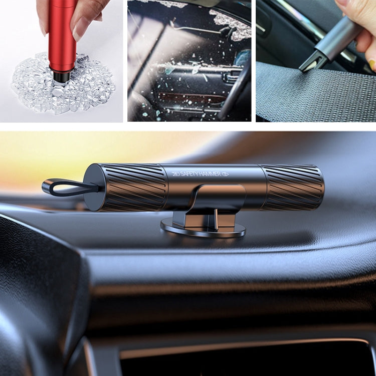 Vehicle-Mounted Multifunctional Broken Window Escape Safety Hammer(Black) - Emergency Hammer by buy2fix | Online Shopping UK | buy2fix