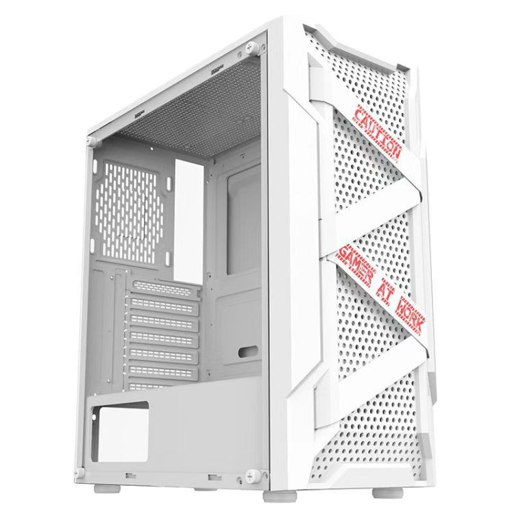 EVESKY Acrylic Side Transparent ATX Computer Case With 6 Fans Position And USB 3.0 Interface, Color: White - Computer Cases & Towers by EVESKY | Online Shopping UK | buy2fix