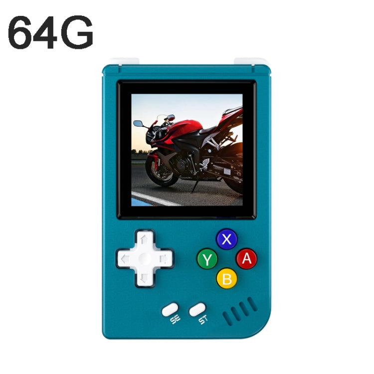ANBERNIC RG Nano 1.54-Inch IPS Linux System Classic Pocket Retro Game Console 64G 8000 Games(Blue) - Pocket Console by ANBERNIC | Online Shopping UK | buy2fix