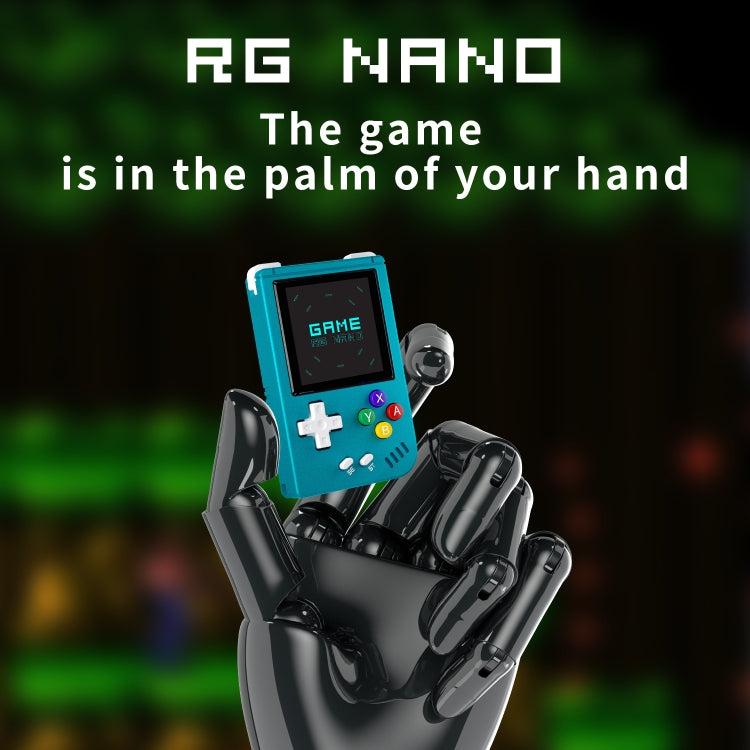 ANBERNIC RG Nano 1.54-Inch IPS Linux System Classic Pocket Retro Game Console 64G 8000 Games(Red) - Pocket Console by ANBERNIC | Online Shopping UK | buy2fix
