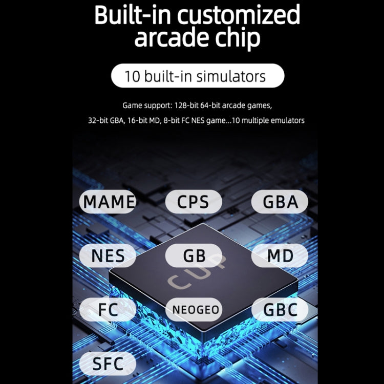 Nostalgic Street Fighter FC Handheld Video Game Console(Gray) by buy2fix