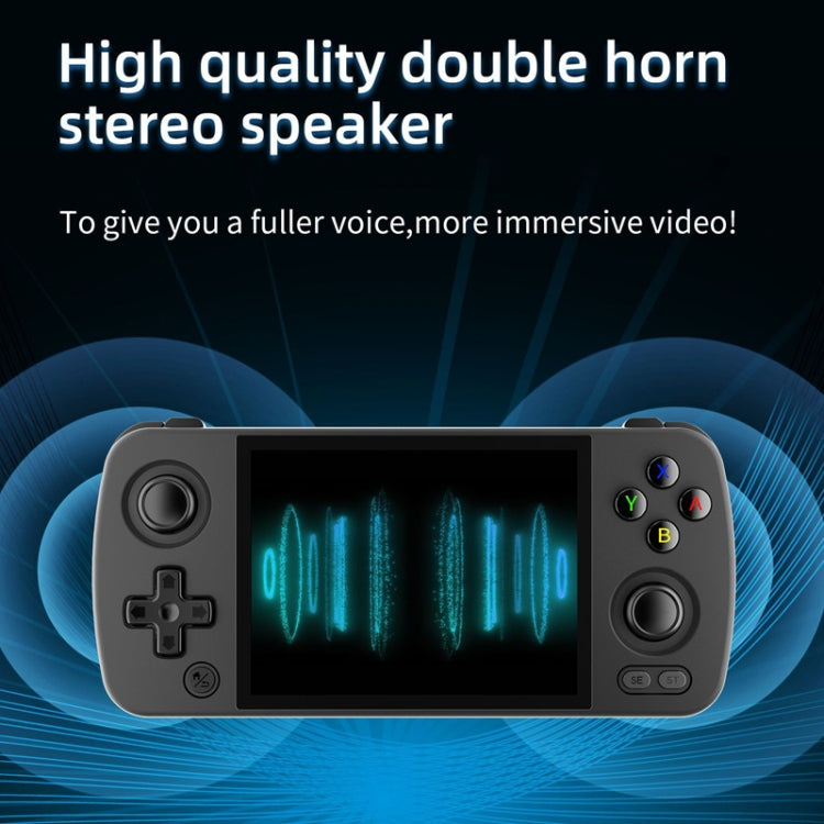 ANBERNIC RG405M Handheld Game Console 4 Inch IPS Touch Screen Aluminum Alloy Android 12 System 128G+256G 4000+Games(Black) - Pocket Console by ANBERNIC | Online Shopping UK | buy2fix