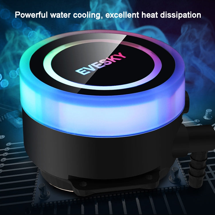 EVESKY Water Cooler Cpu Fan RGB Fan Liquid Heatsink Integrated Radiator, Spec: 360mm - Fan Cooling by EVESKY | Online Shopping UK | buy2fix
