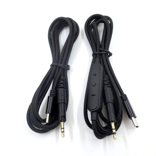 For M40X / ATH-M50X / M60X / M70X TYPE-C/USB-C Audio Headphone Cable, Style:, Color: Standard Version - Headset Accessories by buy2fix | Online Shopping UK | buy2fix