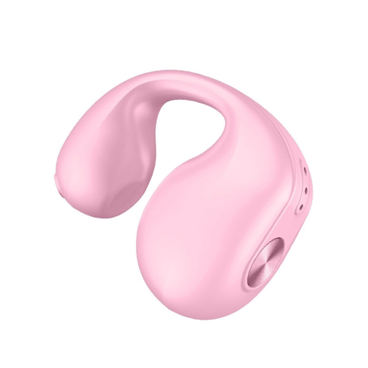Single Ear Bone Conduction Bluetooth Earphone In-Ear Wearable Running Sports Mini(Pink) - Bluetooth Earphone by buy2fix | Online Shopping UK | buy2fix