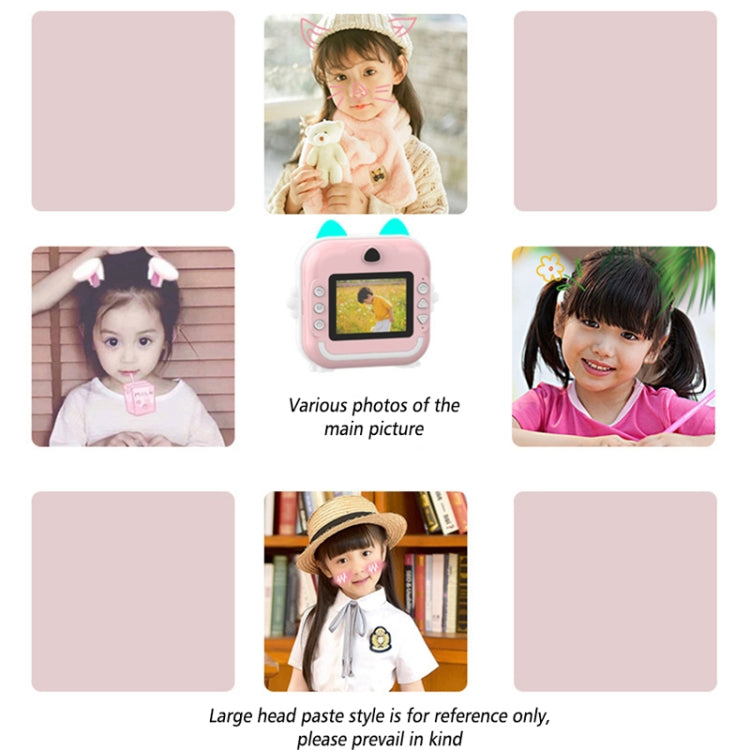 Children Instant Camera Mini Thermal HD Printer Video Photo Digital Camera, Spec: 16G Blue - Children Cameras by buy2fix | Online Shopping UK | buy2fix