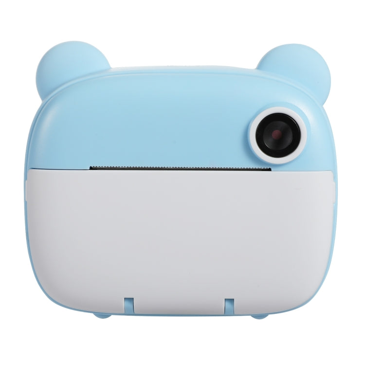 Children Instant Print Camera 1080P 2.4-Inch IPS Screen Dual Lens Photography Camera(Blue) - Children Cameras by buy2fix | Online Shopping UK | buy2fix