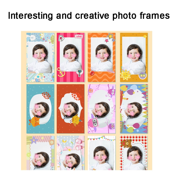 Children Instant Print Camera 1080P 2.4-Inch IPS Screen Dual Lens Photography Camera(Blue) - Children Cameras by buy2fix | Online Shopping UK | buy2fix