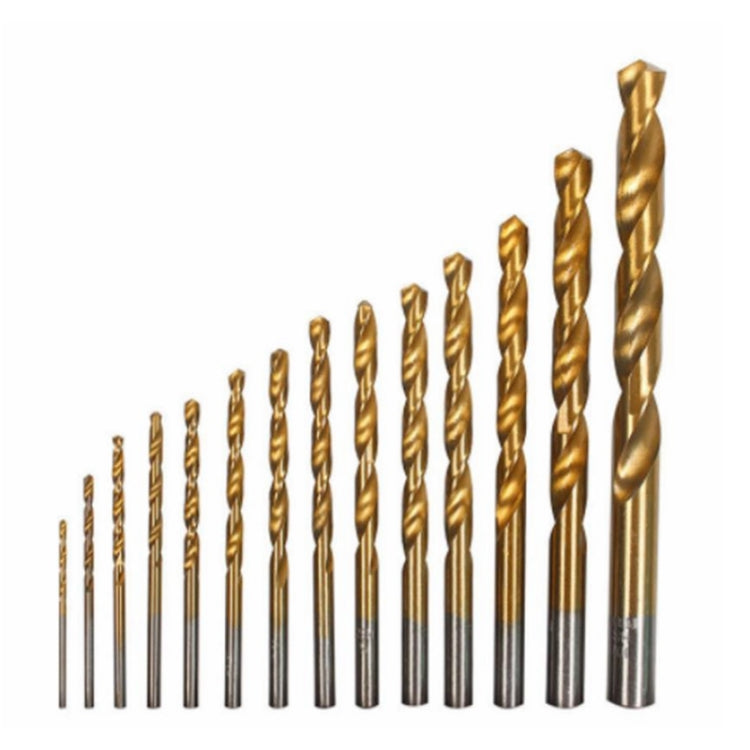 99-in-1 Titanium Drill Bit Set High-Speed Steel Drill Bits - Drill & Drill Bits by buy2fix | Online Shopping UK | buy2fix