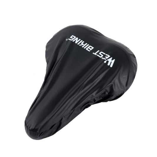 WEST BIKING 2pcs Bicycle Saddle Rain Cover Riding Equipment(Black) by WEST BIKING