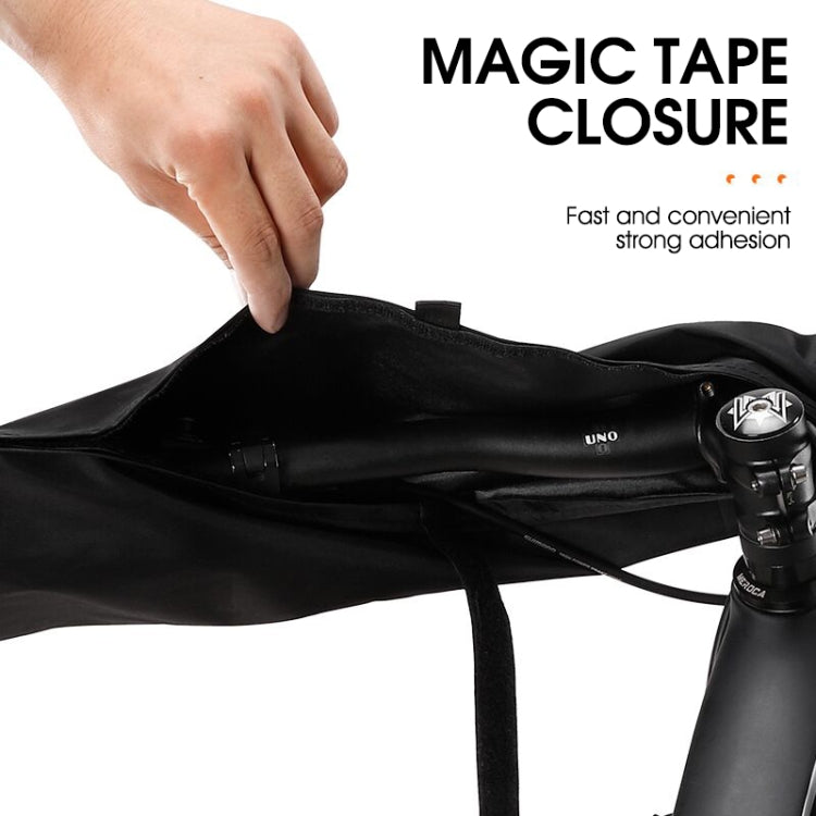 WEST BIKING Bicycle Handlebar Rain & Dust Protection Cover(Black) - Others by WEST BIKING | Online Shopping UK | buy2fix