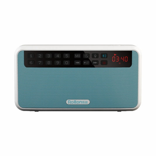 Rolton E500 Bluetooth Speaker 2.1-Channel Built-In Microphone Supports FM Radio(Blue) by Rolton