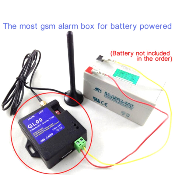 GL09-B 3G 8 Channel GSM SMS Alarm System Module For Battery Operated Alert - Module by buy2fix | Online Shopping UK | buy2fix