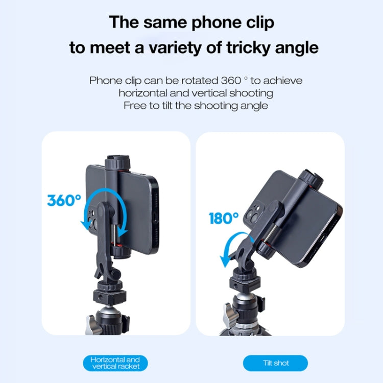 Cimapro Swivel Cold Boot Camera Phone Mount Bracket External Tripod(Black) by Cimapro