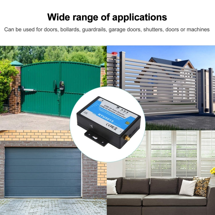 RTU5015 3G/GSM Version Gate Opener Mobile Phone Remote Controller Relay Switch - Module by buy2fix | Online Shopping UK | buy2fix