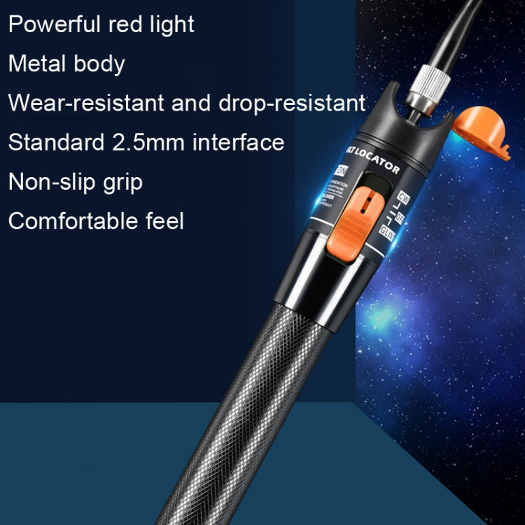 30MW Fiber Red Light Test Pen Red Light Sources Through Optical Pen Optical Fiber Detection - Fiber Optic Test Pen by buy2fix | Online Shopping UK | buy2fix