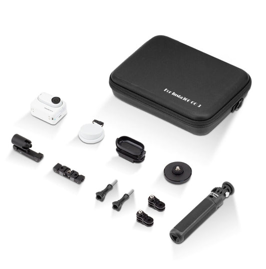 For Insta360 GO 3 XFJI Storage Bag Portable Travel Bag Complete Carrying Case 25.5 x 17.5 x 5.5cm by XFJI