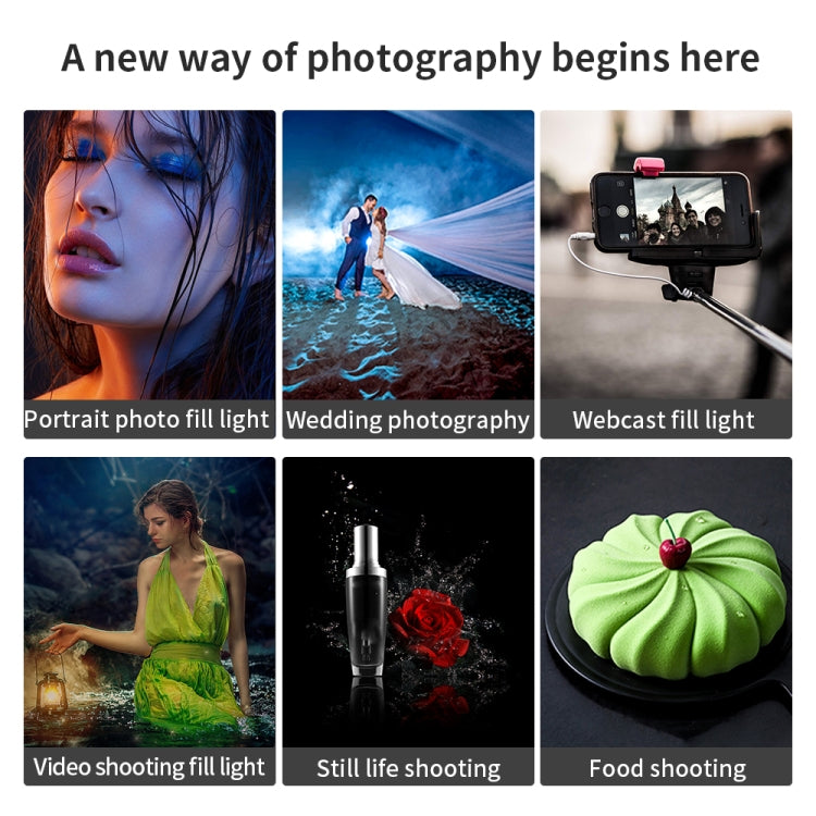 Pixel P45pro High Bright Dual Color Temperature Fill Light 120W Normal Bright Studio Camera Soft Light(A Set With EU Plug Adaptor) by Pixel