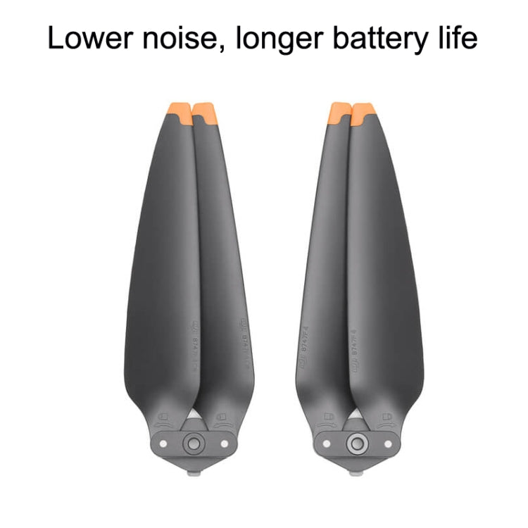 Original DJI Air 3 / 3S 1pair Noise Reduction Propeller(Black) - DIY Propeller by DJI | Online Shopping UK | buy2fix