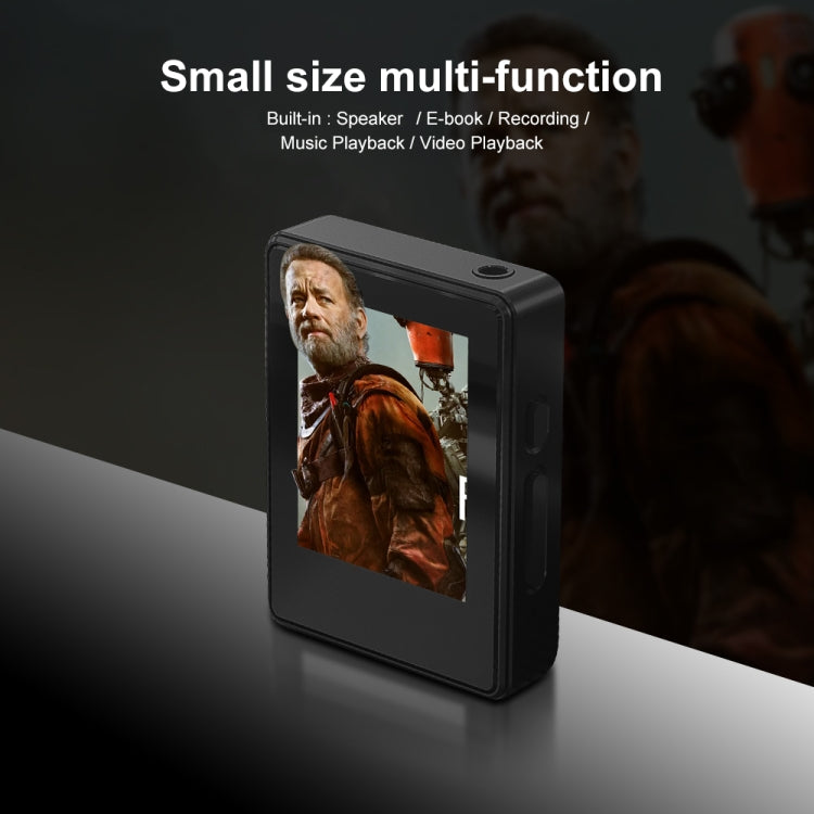 MP3 Music Player Bluetooth 5.0 Ebook Recorder MP4 Walkman Without Memory Card(Black) - MP3 Player by buy2fix | Online Shopping UK | buy2fix