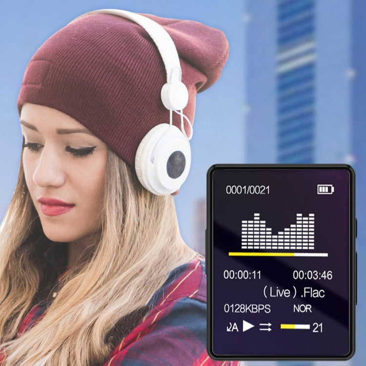 MP3 Music Player Bluetooth 5.0 Ebook Recorder MP4 Walkman Without Memory Card(Black) - MP3 Player by buy2fix | Online Shopping UK | buy2fix