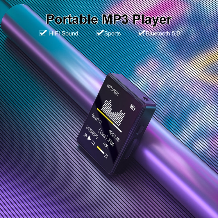 MP3 Music Player Bluetooth 5.0 Ebook Recorder MP4 Walkman Without Memory Card(Black) - MP3 Player by buy2fix | Online Shopping UK | buy2fix