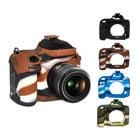 Pixel P001 For Nikon D750 Camera Silicone Protector Case(Ocean Camouflage) by Pixel