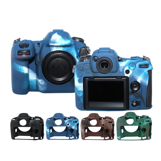 Pixel P001 For Nikon D500 Camera Silicone Protector Case(Ocean Camouflage) by Pixel